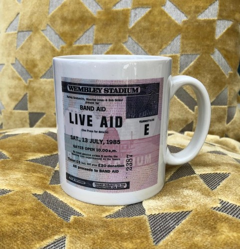 Live aid ceramic 11oz - aid-, mug