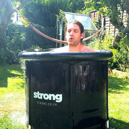 Portable ice bath tub cold - tub,