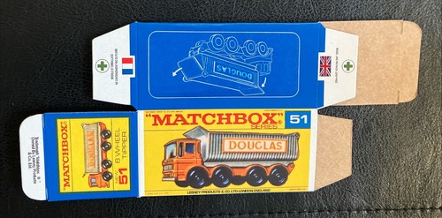 Matchbox wheel tipper - matchbox, #51