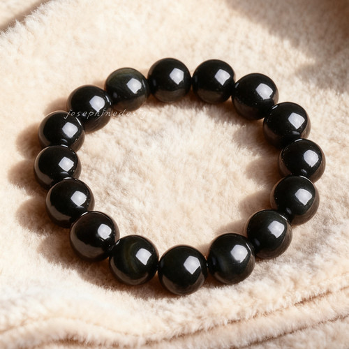 Natural rainbow obsidian - rainbow,