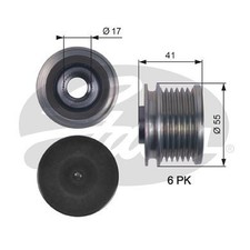 Gates Alternator Pulley for