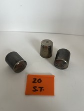 20MM steel tipped ferrules for walking sticks/canes , Pack of 3