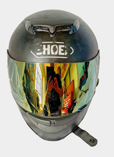 Shoei Raid II Medium - Matt Black, with Irridium, grey tint and clear visor.