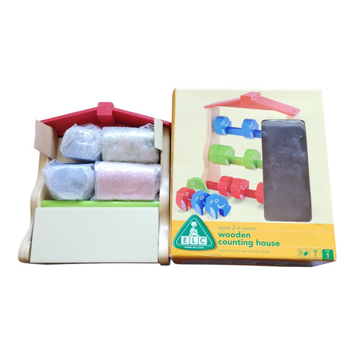 Elc wooden counting house 6 - house, 2-6