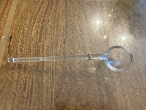 Glass ladle long - glass, handle