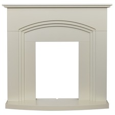 Adam Truro Fireplace in Cream, 41 Inch