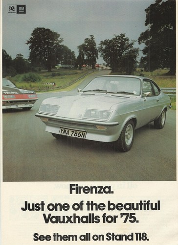 Vauxhall firenza droop - firenza, snoot