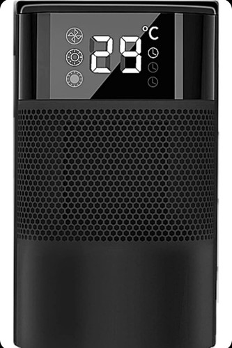 Black space heater - heater,, 700w