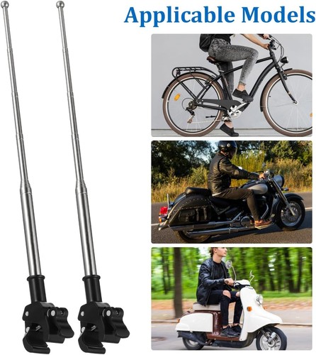 Motorcycle flag pole easy - motorcycle,