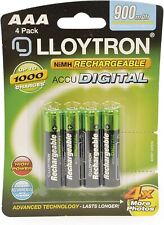 LLOYTRON 900mAh NiMH AAA