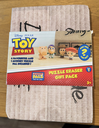 New toy story - puzzle, eraser