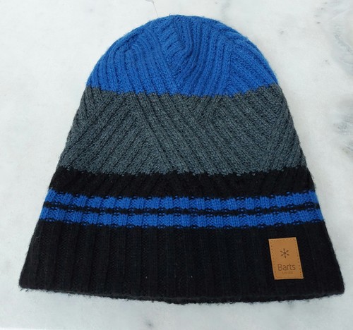 Barts beanie wells blue - barts,