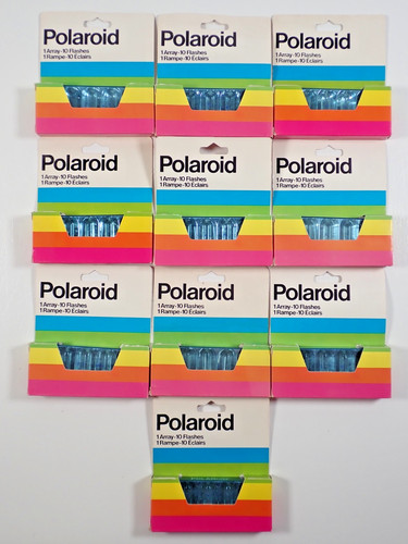 Polaroid array flashes - 1, 10