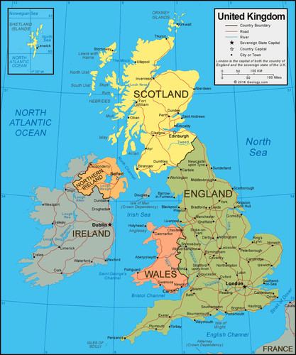 Great britain map poster gb - great,