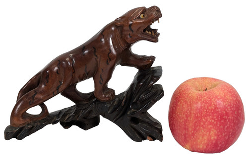 Antique hand carved rosewood - hand,