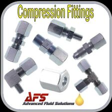 High Pressure Compression Lubrication Grease Line Fittings for Oil Fuel 4 6 8 mm