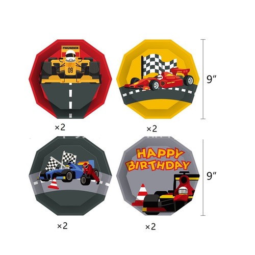 Racing plate car karting - f1,
