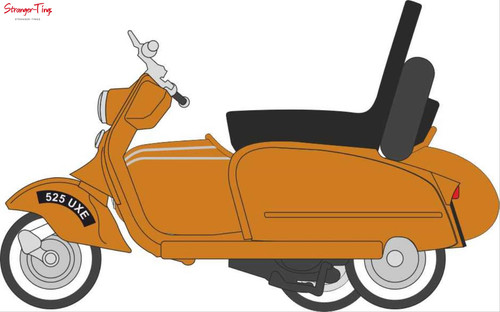 Oxford diecast scooter - oxford, &