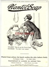 1905 advert for plantol toilet - advert,