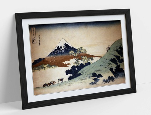 Hokusai mount fuji art framed - mount,