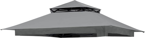 Grey gazebo replacement - grey,