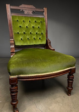 Victorian Mahogany Carved
