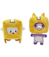 2x Pcs Boxy and Foxy Stuffed