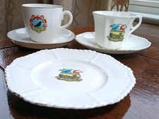 Vintage crested china cup - crested,