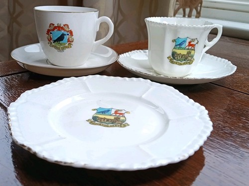 Vintage crested china cup - crested,