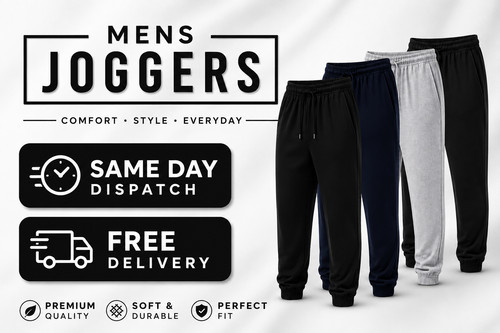 New mens joggers - new,