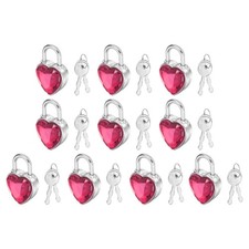 10Pcs Mini Diary Padlock