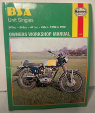 BSA Unit Singles  Haynes