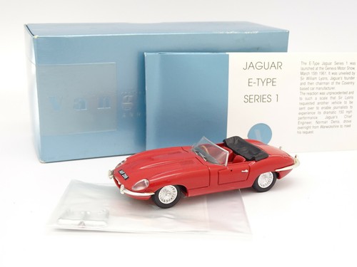 Vanguards jaguar e type - 1/43, e-type