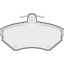 Brake Pads Set For VW Polo 6N2