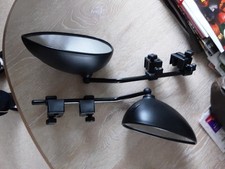 Milenco Aero 3 Flat Glass Towing Mirrors, Caravan (Aero III) Pair In Bag