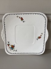 Art Deco Square Serving Plate