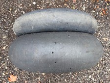 pair of race track slick tyres CONTINENTAL 180/60/17 & PIRELLI 120/70/17