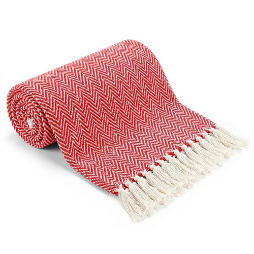 Cotton throw for sofa chair - throw,