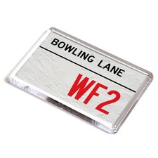 FRIDGE MAGNET - Bowling Lane