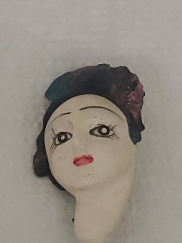 Art deco lady face - deco,