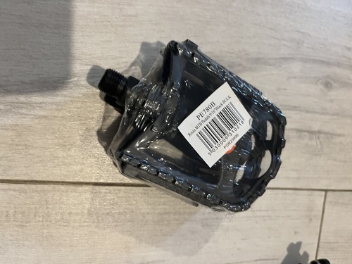 Mtb black resin pedals - resin,