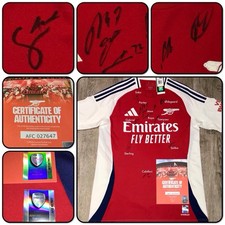 Arsenal FC 2025 Squad Signed