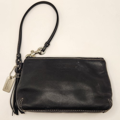 Vintage coach black leather - vintage,