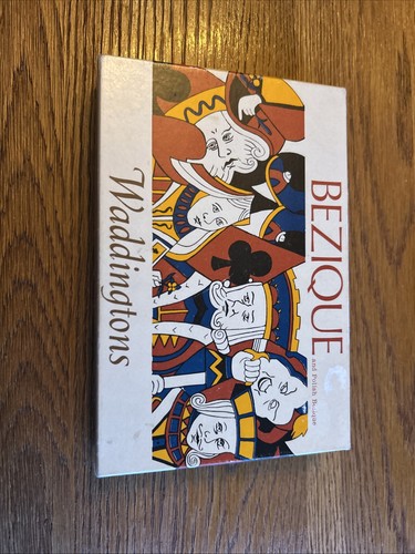 Bezique vintage card game - vintage,
