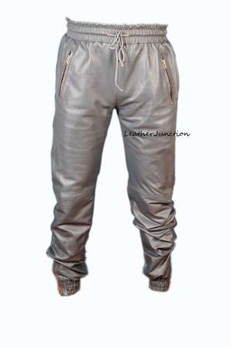 New men gray lambskin sweat - gray,
