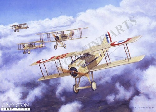 French spad aviation art - aviation,