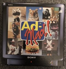 Vintage (1994) Ad-Mad Board Game - TV Advert Quiz Game
