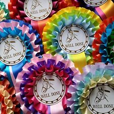 Horse Show Rosettes x5 3 Tier
