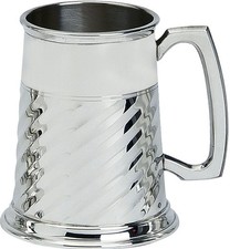 Pewter Tankard Handmade 1pt