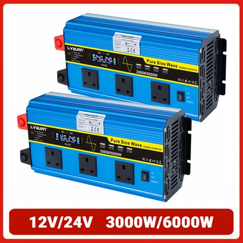 3000w 6000w pure sine - 3000w,